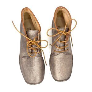 Gidigio Leather Lace-up Ankle Boots Handmade in Italy EU Size 36 US Size 6